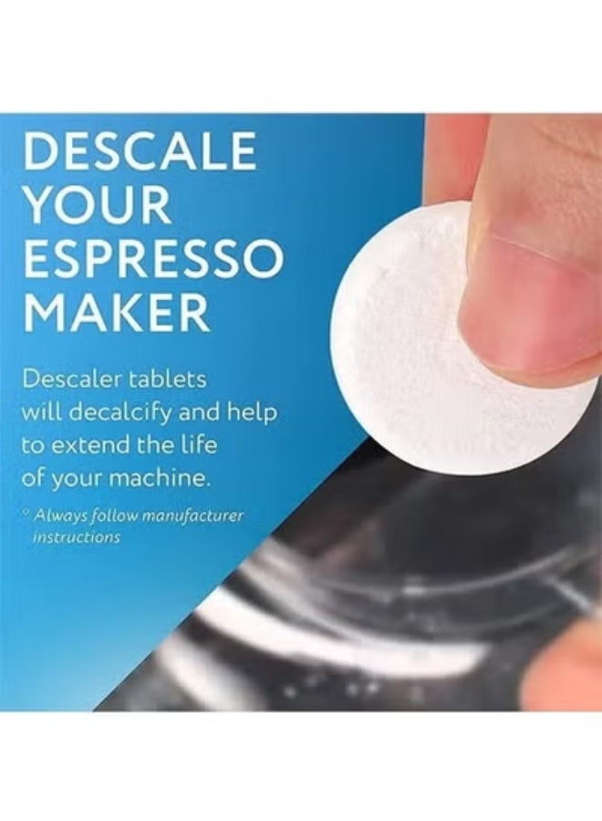 oradess Espresso Machine Cleaning Tablets，Automatic Coffee Maker Cleaner Descaler Coffee Grinder Descaling Solution 8 count - Image 5